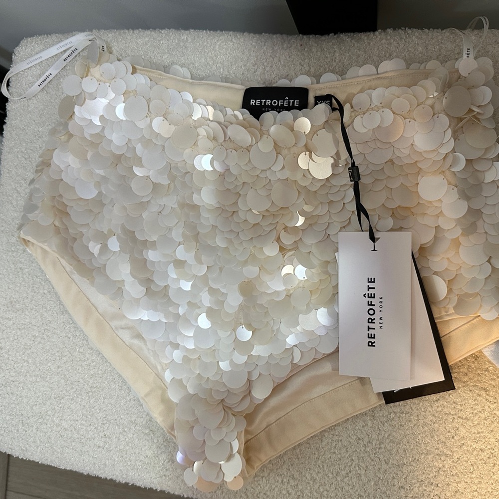 Retrofete Halston Sequin Short